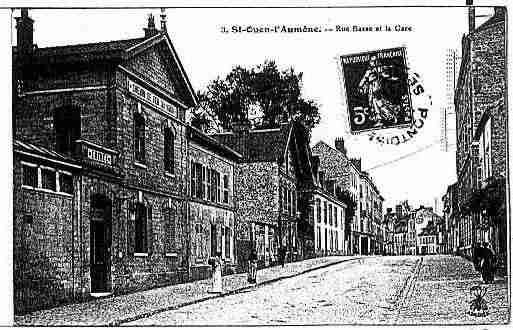 Ville de SAINTOUENL\'AUMONE Carte postale ancienne