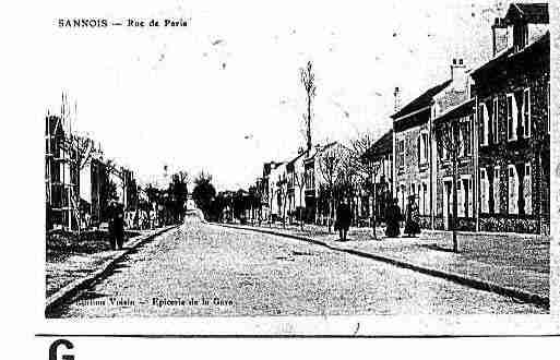 Ville de SANNOIS Carte postale ancienne