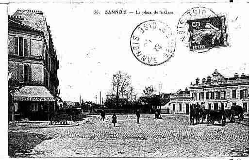 Ville de SANNOIS Carte postale ancienne
