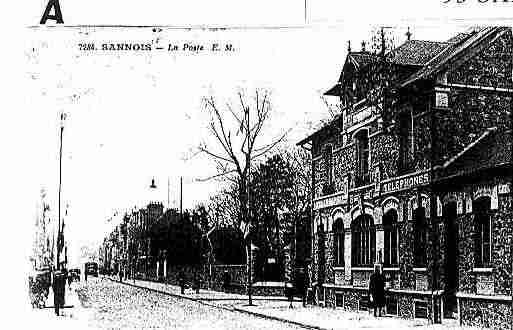 Ville de SANNOIS Carte postale ancienne