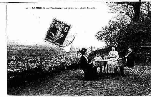 Ville de SANNOIS Carte postale ancienne