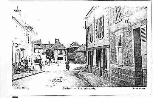 Ville de SANTENY Carte postale ancienne