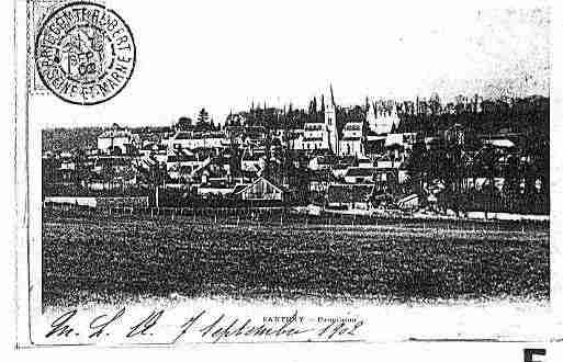 Ville de SANTENY Carte postale ancienne