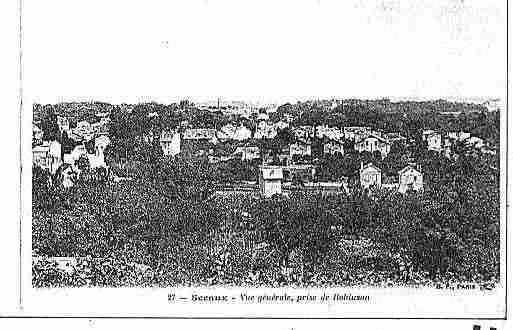 Ville de SCEAUX Carte postale ancienne