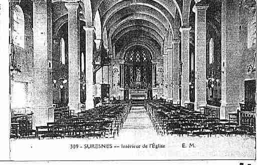 Ville de SURESNES Carte postale ancienne
