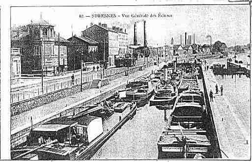 Ville de SURESNES Carte postale ancienne