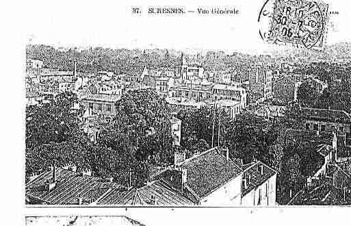 Ville de SURESNES Carte postale ancienne Ville de SURESNES Carte postale ancienne