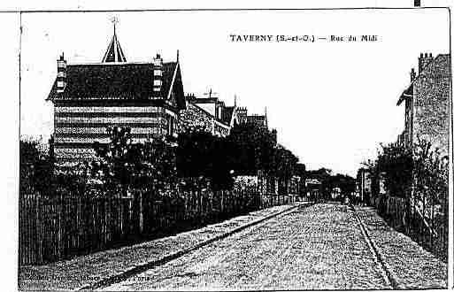 Ville de TAVERNY Carte postale ancienne