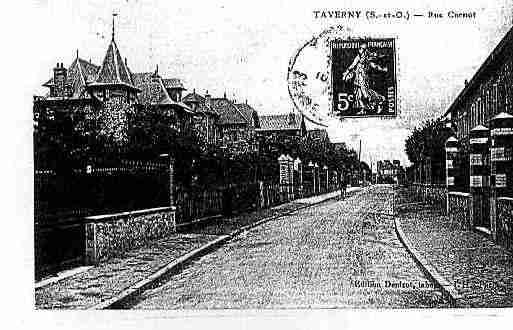 Ville de TAVERNY Carte postale ancienne