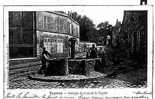 Ville de TAVERNY Carte postale ancienne