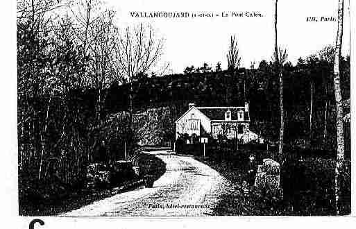 Ville de VALLANGOUJARD Carte postale ancienne