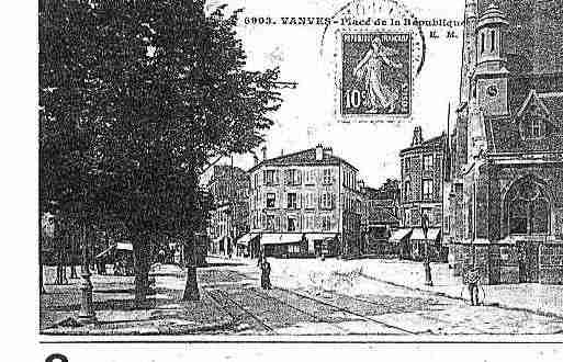 Ville de VANVES Carte postale ancienne