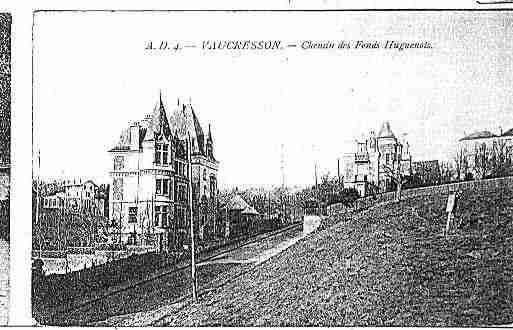 Ville de VAUCRESSON Carte postale ancienne