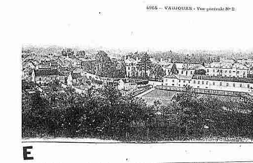 Ville de VAUJOURS Carte postale ancienne