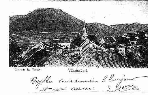 Ville de VEXAINCOURT Carte postale ancienne