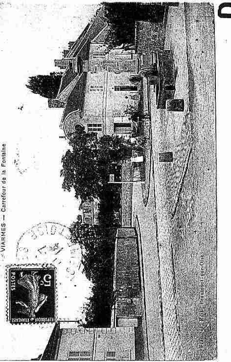 Ville de VIARMES Carte postale ancienne