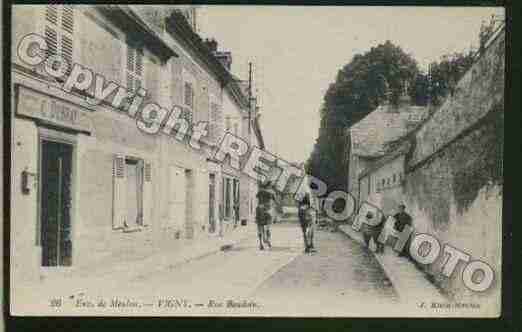 Ville de VIGNY Carte postale ancienne