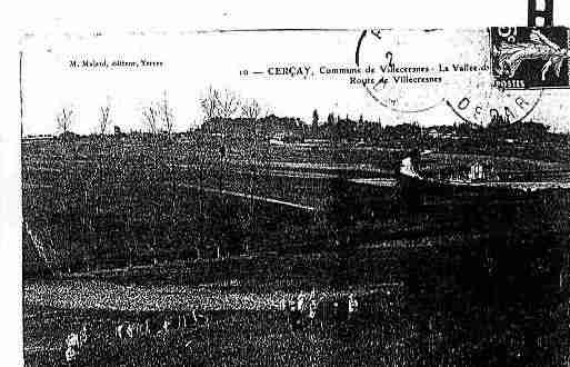 Ville de VILLECRESNES Carte postale ancienne