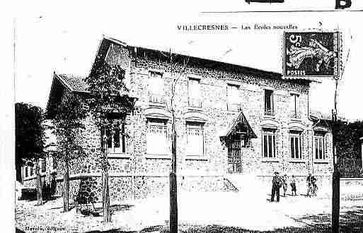 Ville de VILLECRESNES Carte postale ancienne