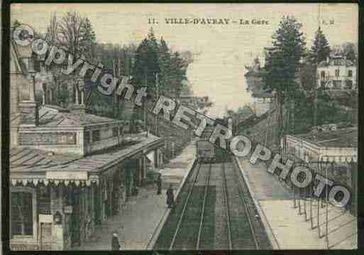 Ville de VILLED\'AVRAY Carte postale ancienne