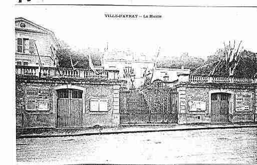 Ville de VILLED\'AVRAY Carte postale ancienne