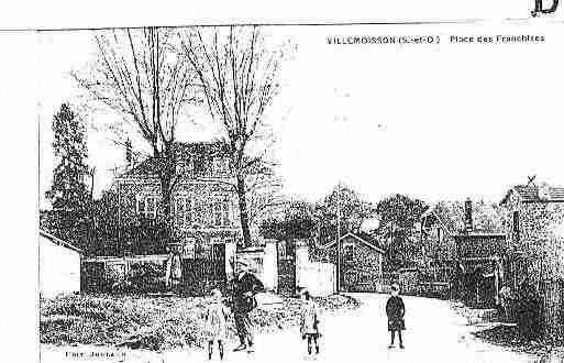 Ville de VILLEMOISSONSURORGE Carte postale ancienne