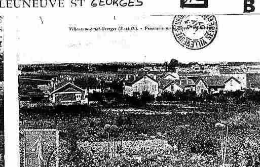 Ville de VILLENEUVESAINTGEORGES Carte postale ancienne