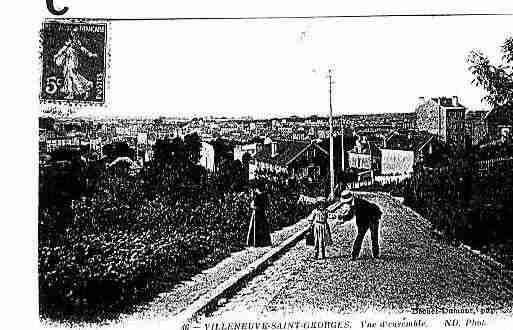 Ville de VILLENEUVESAINTGEORGES Carte postale ancienne