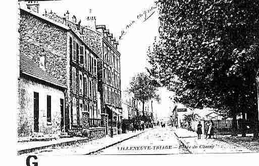 Ville de VILLENEUVESAINTGEORGES Carte postale ancienne