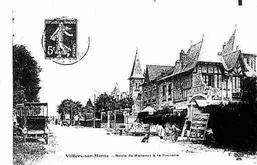 Ville de VILLIERSSURMARNE Carte postale ancienne