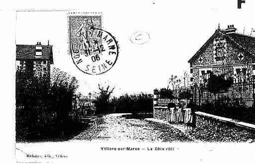 Ville de VILLIERSSURMARNE Carte postale ancienne