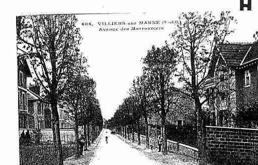 Ville de VILLIERSSURMARNE Carte postale ancienne