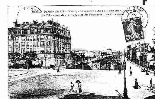 Ville de VINCENNES Carte postale ancienne