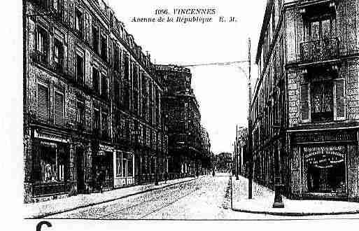Ville de VINCENNES Carte postale ancienne