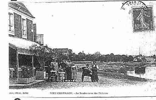 Ville de VIRYCHATILLON Carte postale ancienne