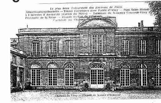 Ville de VITRYSURSEINE Carte postale ancienne