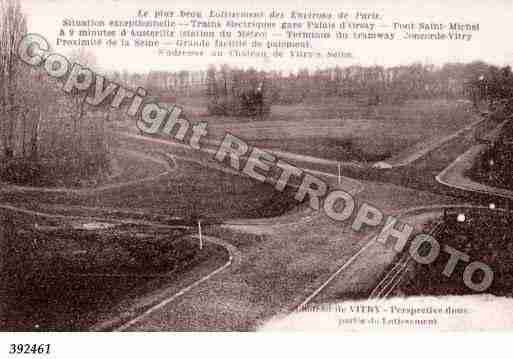 Ville de VITRYSURSEINE Carte postale ancienne