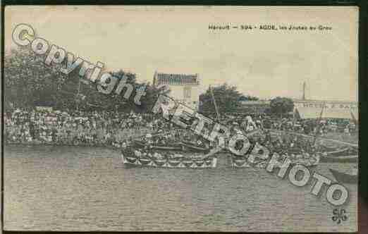 Ville de AGDE Carte postale ancienne