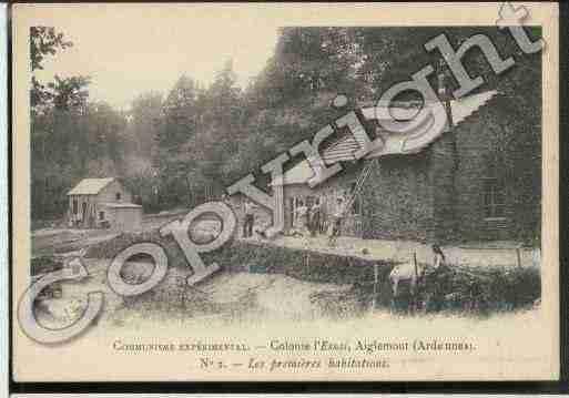 Ville de AIGLEMONT Carte postale ancienne Ville de AIGLEMONT Carte postale ancienne