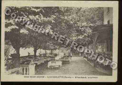 Ville de AIGUEBELETTELELAC Carte postale ancienne Ville de AIGUEBELETTELELAC Carte postale ancienne