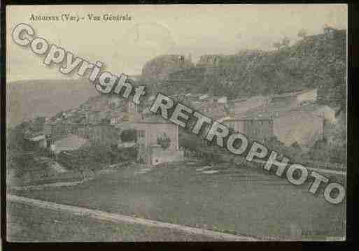 Ville de AIGUINES Carte postale ancienne