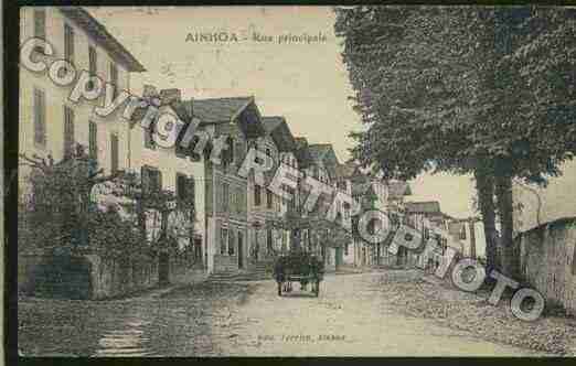 Ville de AINHOA Carte postale ancienne
