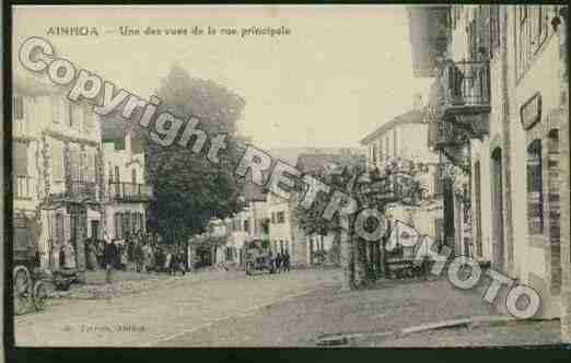 Ville de AINHOA Carte postale ancienne