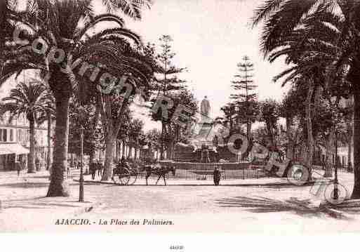 Ville de AJACCIO Carte postale ancienne