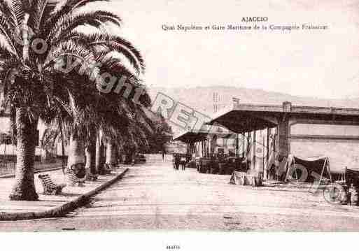 Ville de AJACCIO Carte postale ancienne