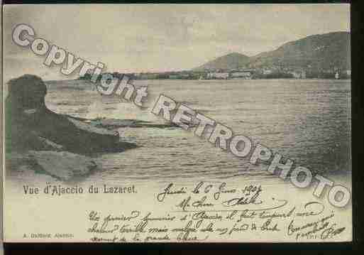 Ville de AJACCIO Carte postale ancienne