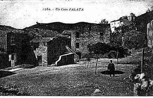 Ville de ALATA Carte postale ancienne