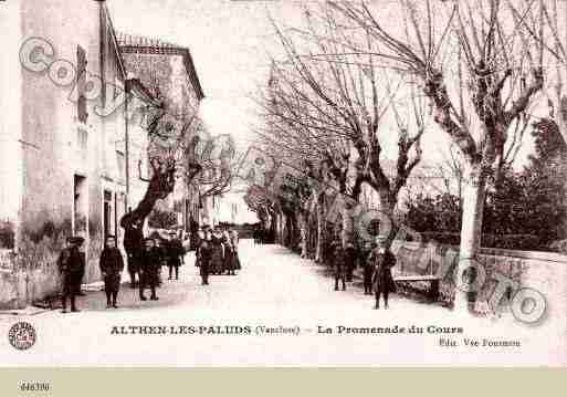 Ville de ALTHENDESPALUDS Carte postale ancienne