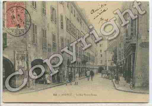 Ville de ANNECY Carte postale ancienne