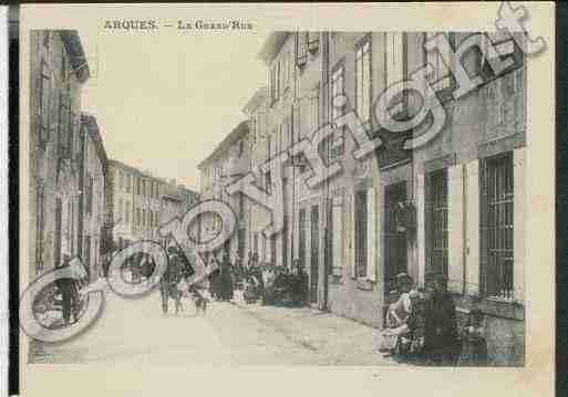 Ville de ARQUES Carte postale ancienne